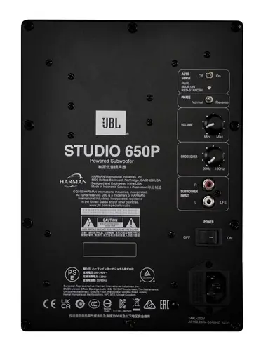 Високоефективен субуфер - JBL Studio 650P Home Audio Loudspeaker System - image 4