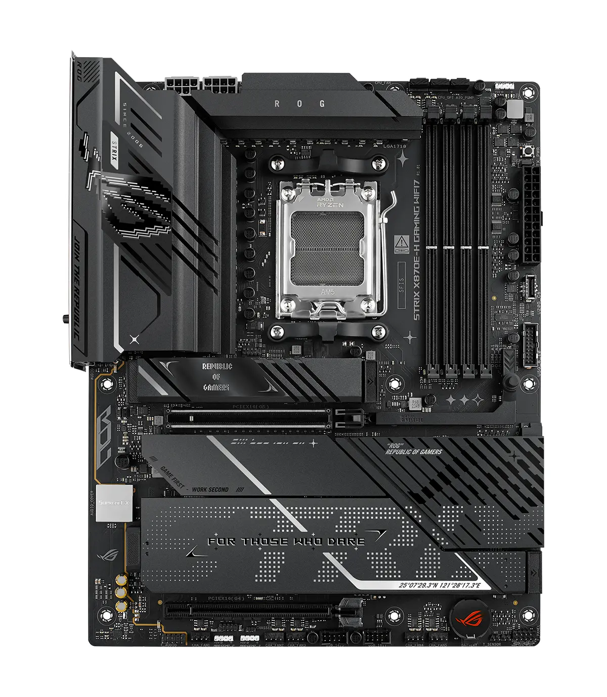 Placă de bază ASUS ROG STRIX X870E-H GAMING WIFI7 AM5 DDR5