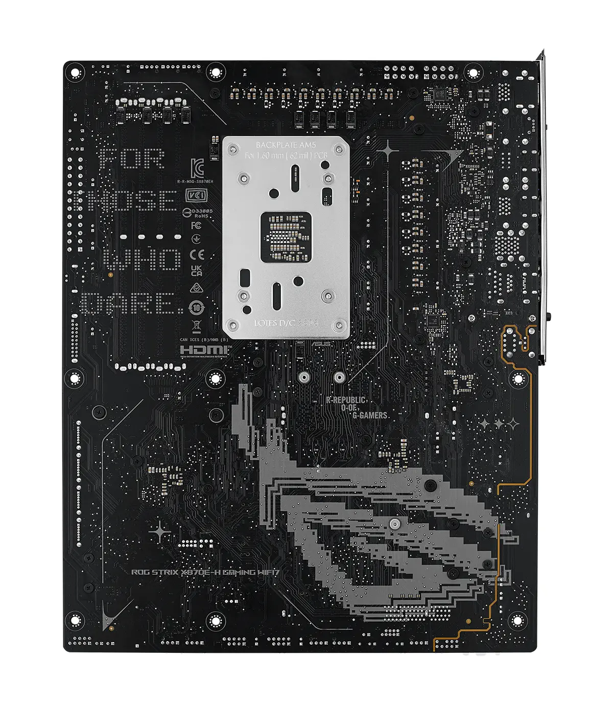 Дънна платка ASUS ROG STRIX X870E-H GAMING WIFI7 AM5 DDR5 - image 3