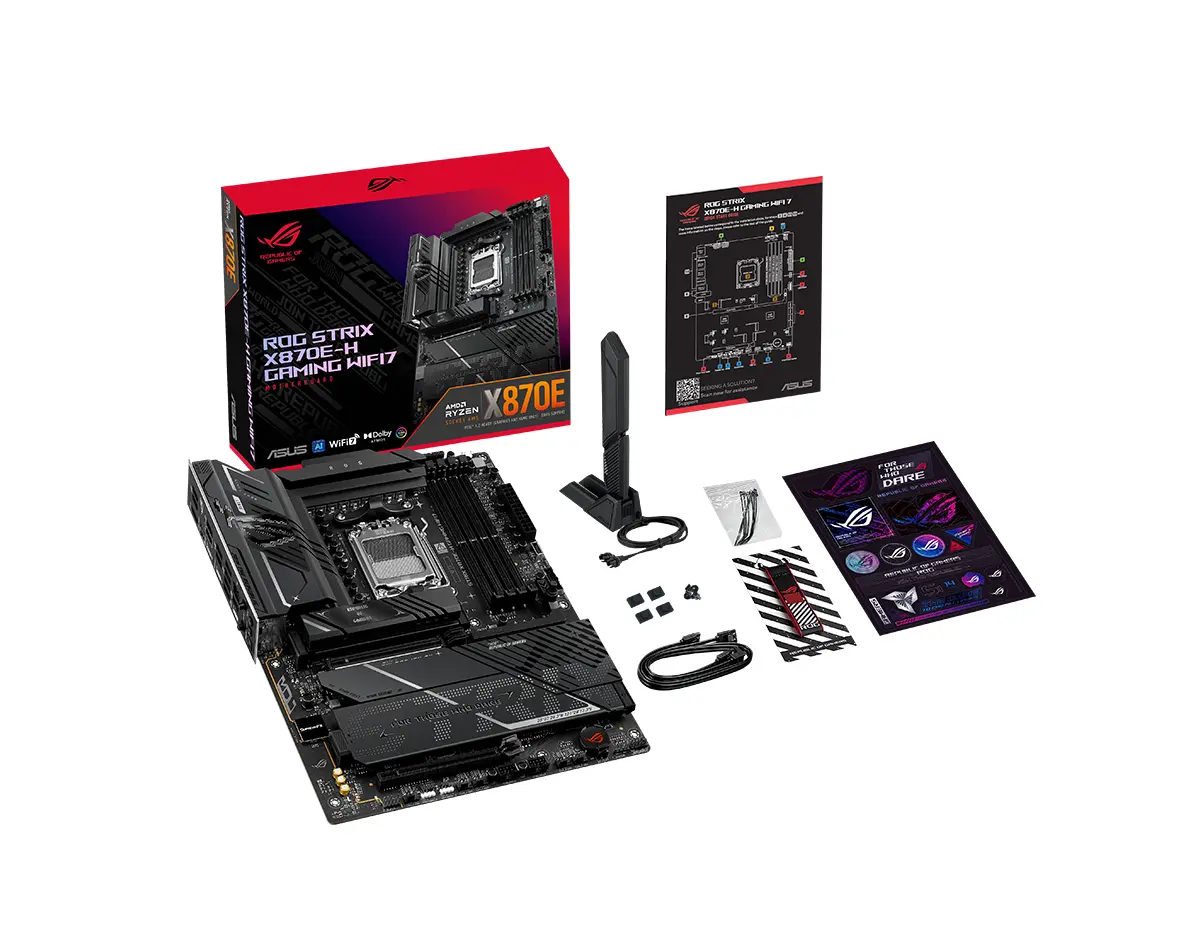 Дънна платка ASUS ROG STRIX X870E-H GAMING WIFI7 AM5 DDR5 - image 6