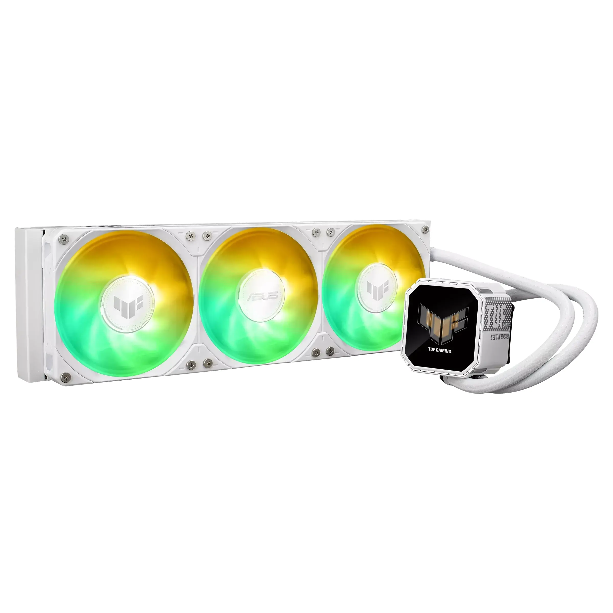 Охладител за процесор ASUS TUF Gaming LC III 360 ARGB LCD White Edition - image 2