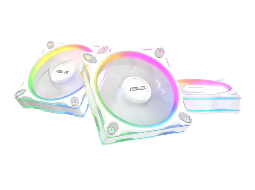 Вентилатор, Asus Prime MR120 Reverse ARGB 3 Pack White
