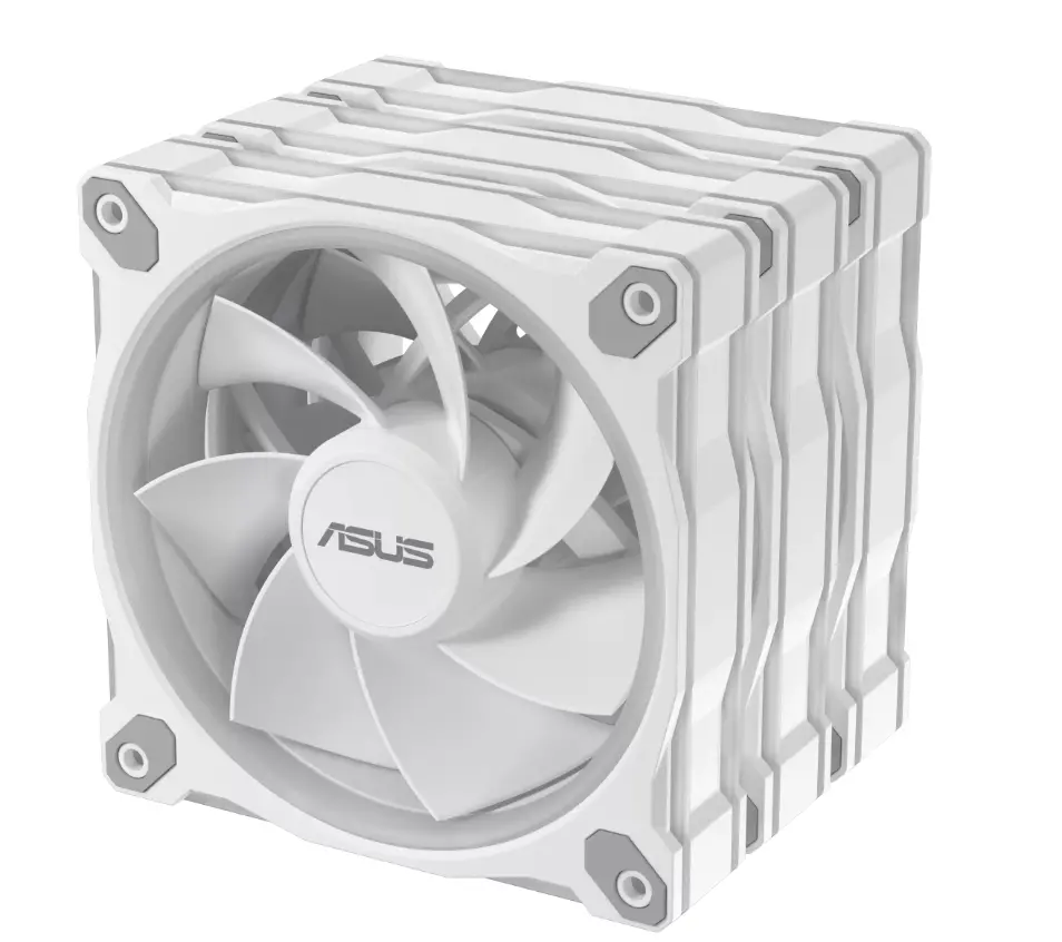 Вентилатор, Asus Prime MR120 Reverse ARGB 3 Pack White - image 7