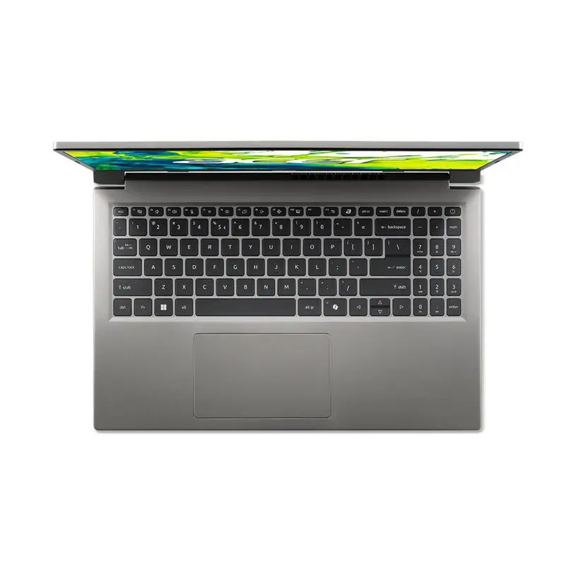 Лаптоп, Acer Aspire 15,AL15-33P-359M, Intel Core 3 N355(8C/8T, up to 3.90GHz, 6MB), 15.6" FHD (1920x1080) IPS SlimBezel LCD, 16GB DDR5 4600MHz, 512GB PCIe NVMe SSD, Intel UMA, 2M FHD Cam,WiFi 6, BT 5.1, No OS, Nat Titanium - image 3