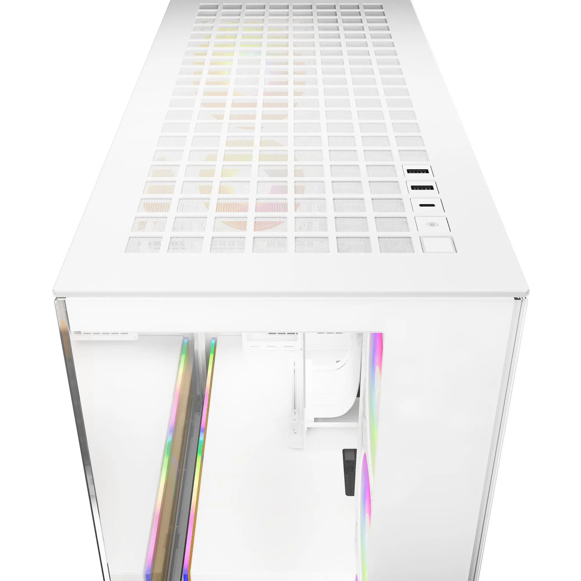 Arctic кутия Case E-ATX - Xtender VG (White) - PCIe Gen 4 riser included, 5 A-RGB Fans included - image 2