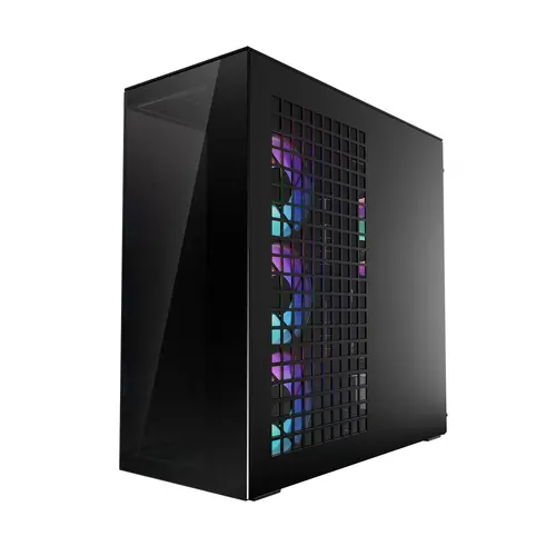 Arctic кутия Case E-ATX - Xtender VG (Mirror Black) - PCIe Gen 4 riser included, 5 A-RGB Fans included - image 3