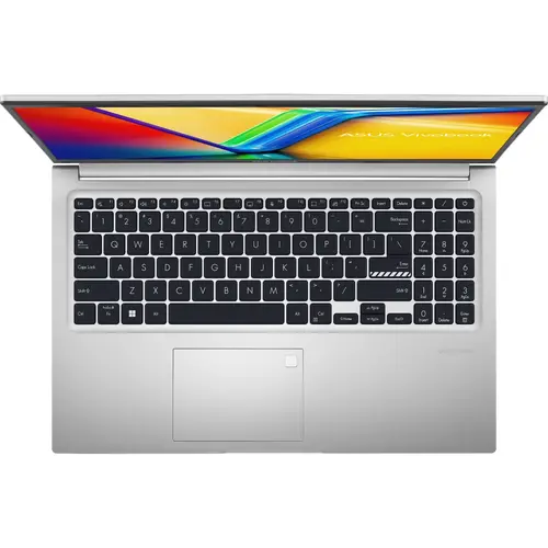 Лаптоп, Asus Vivobook M1502YA-BQ295, AMD Ryzen R7-7730U, 15.6 "FHD  (1920X1080) 16:9,16GB DDR4 (8 GB on BD),1TB SSD,Backlit Keyboard , NO OS, Cool Silver - image 3