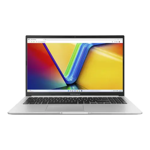 Лаптоп, Asus Vivobook M1502YA-BQ295, AMD Ryzen R7-7730U, 15.6 "FHD  (1920X1080) 16:9,16GB DDR4 (8 GB on BD),1TB SSD,Backlit Keyboard , NO OS, Cool Silver
