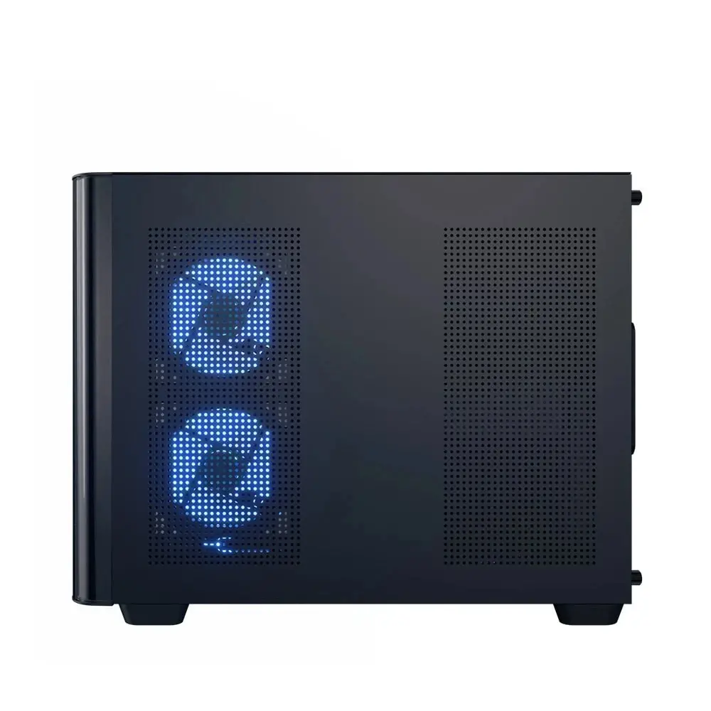 AeroCool кутия Case mATX - P300C-G-BK-v1 - 3 x 120 mm Infinity Mirror A-RGB - image 2