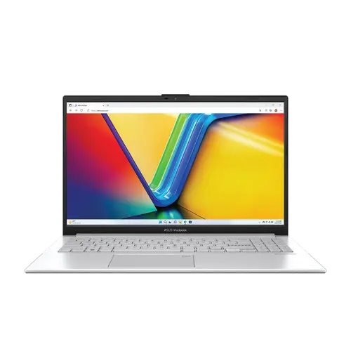 Лаптоп, Asus Vivobook Go E1504FA-BQ2345, AMD, Ryzen R3-7320U,15.6" FHD (1920x1080),8GB DDR5 , 512GB SSD, AMD Radeon Graphics, Without OS, Cool Silver