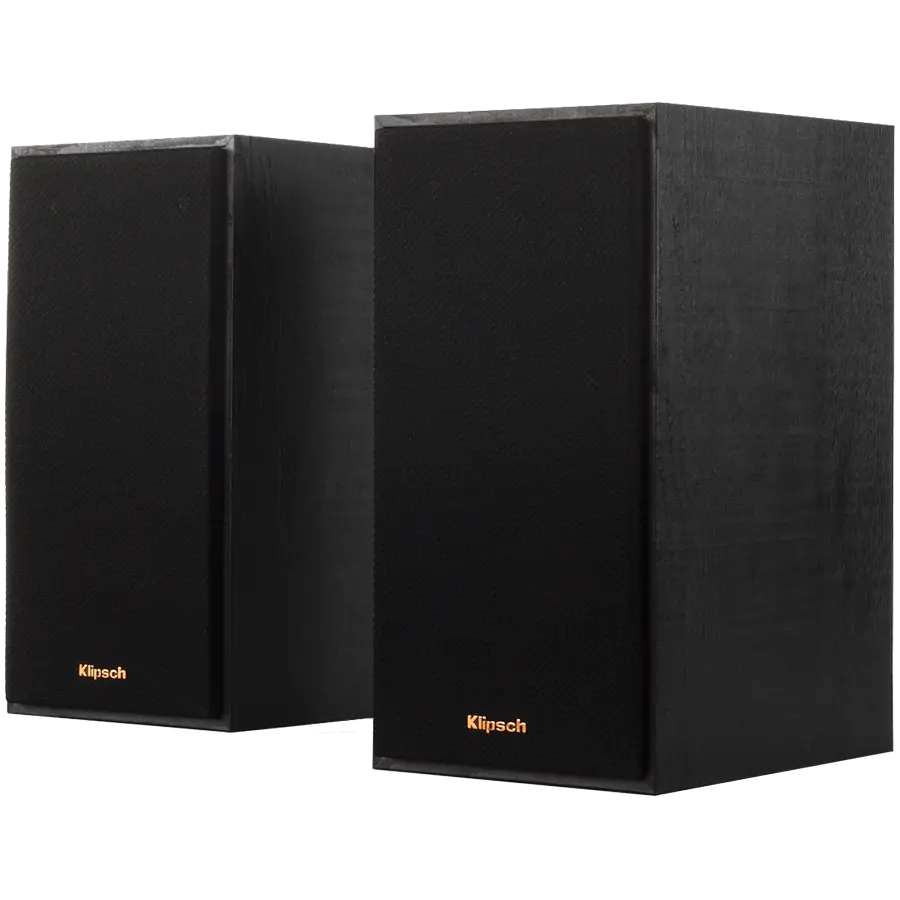 Klipsch Reference R-41PM Powered Bookshelf Speakers, Black, Pair - image 1