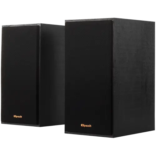Klipsch Reference R-41PM Powered Bookshelf Speakers, Black, Pair - image 1