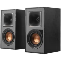 Klipsch Reference R-41PM Powered Bookshelf Speakers, Black, Pair