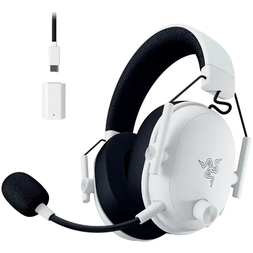 Razer BlackShark V3, Wireless Esports Headset, White Edition - image 3
