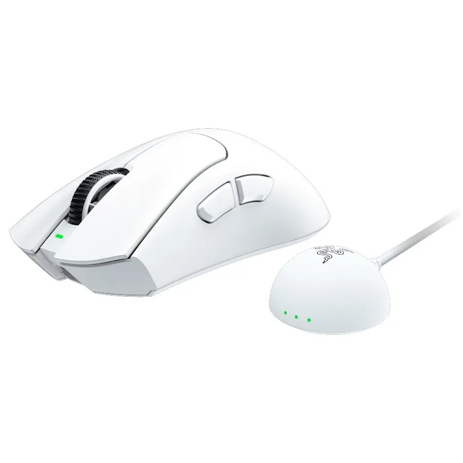 RAZER DeathAdder V4 Pro Gaming Mouse - White - image 3