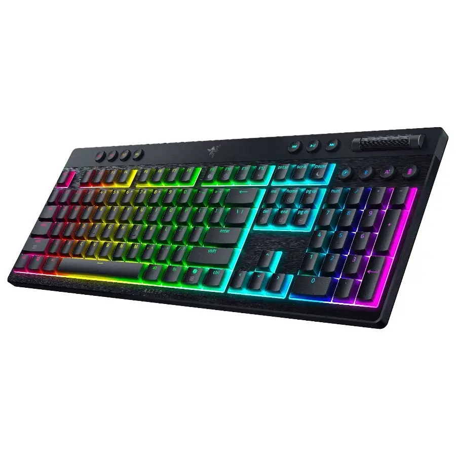 Razer BlackWidow V4 Low-profile HyperSpeed (Green Switch) - US Layout - Gaming Keyboard - image 3
