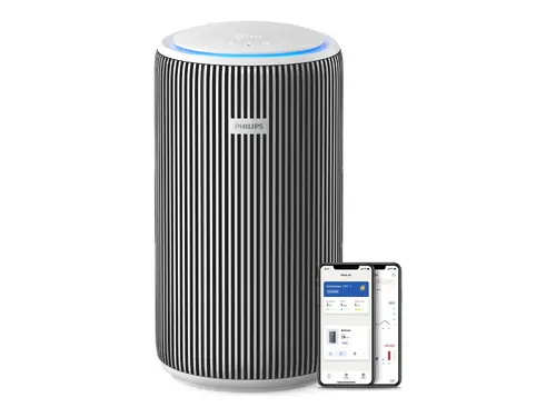 PHILIPS Пречиствател за въздух Серия PureProtect 3200 за помещения до До 135м2 3-слойната филтрация Philips Air+ App