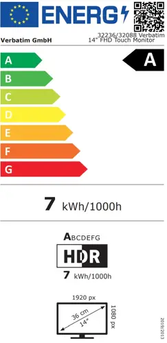 Монитор, Verbatim Portable 14" FHD Touch Monitor LIGHT with Wireless Power Supply incl. Power Bank 5000mAh - image 9