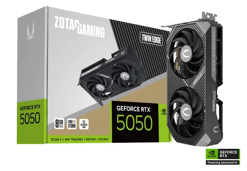 Видео карта ZOTAC GAMING RTX 5050 Twin Edge 8GB GDDR6 - image 5