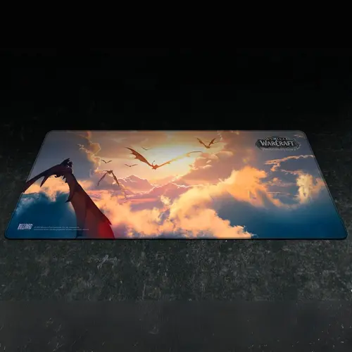 Mousepad de gaming World Of WarCraft Dragonflight - Clouds, XL - 3