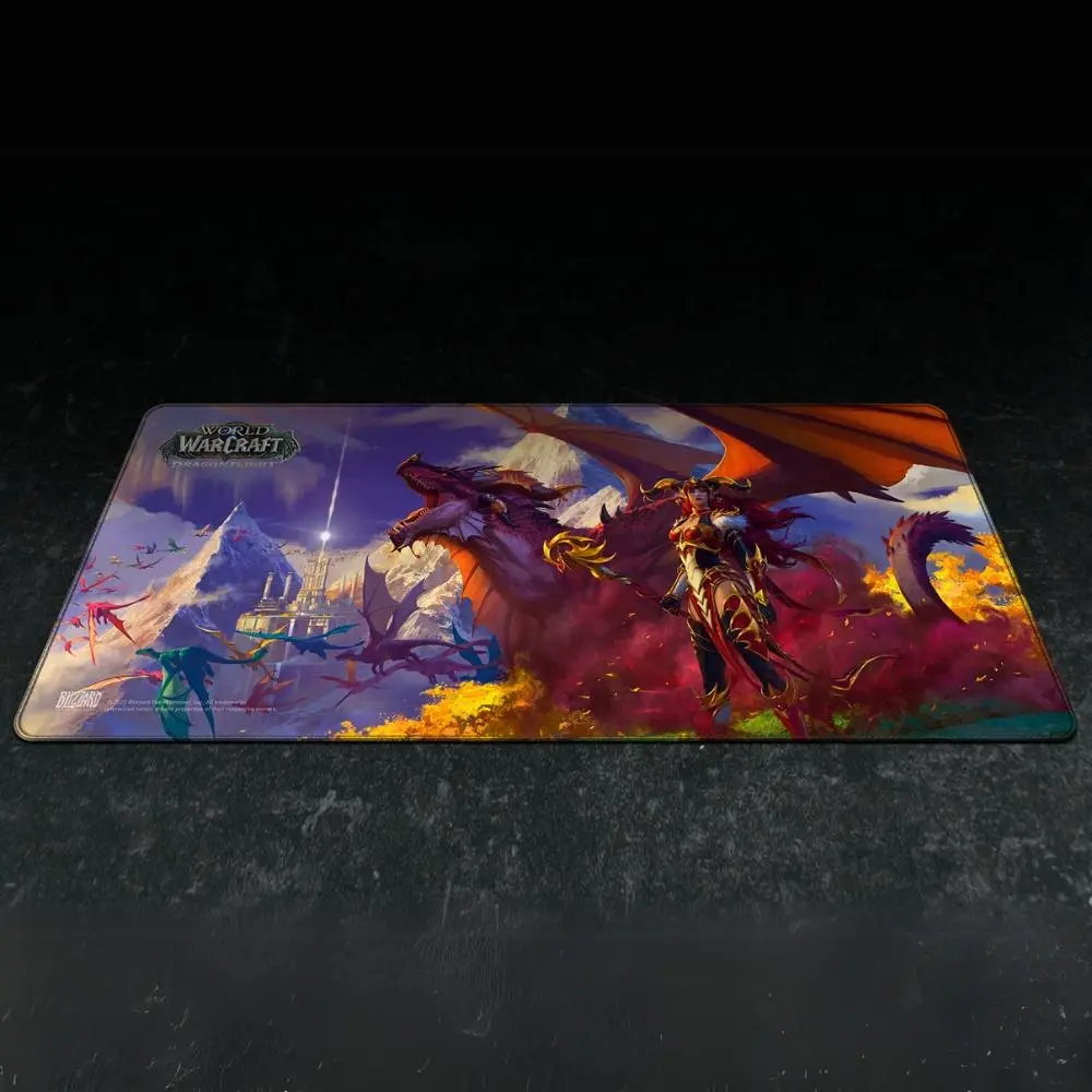 Геймърски пад World Of WarCraft Dragonflight - Alexstrasza & Dragon, XL - image 2