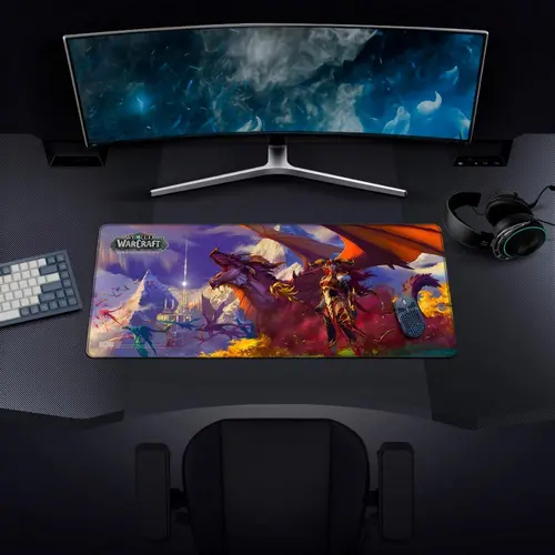 Mousepad gaming World Of WarCraft Dragonflight - Alexstrasza & Dragon, XL - 4