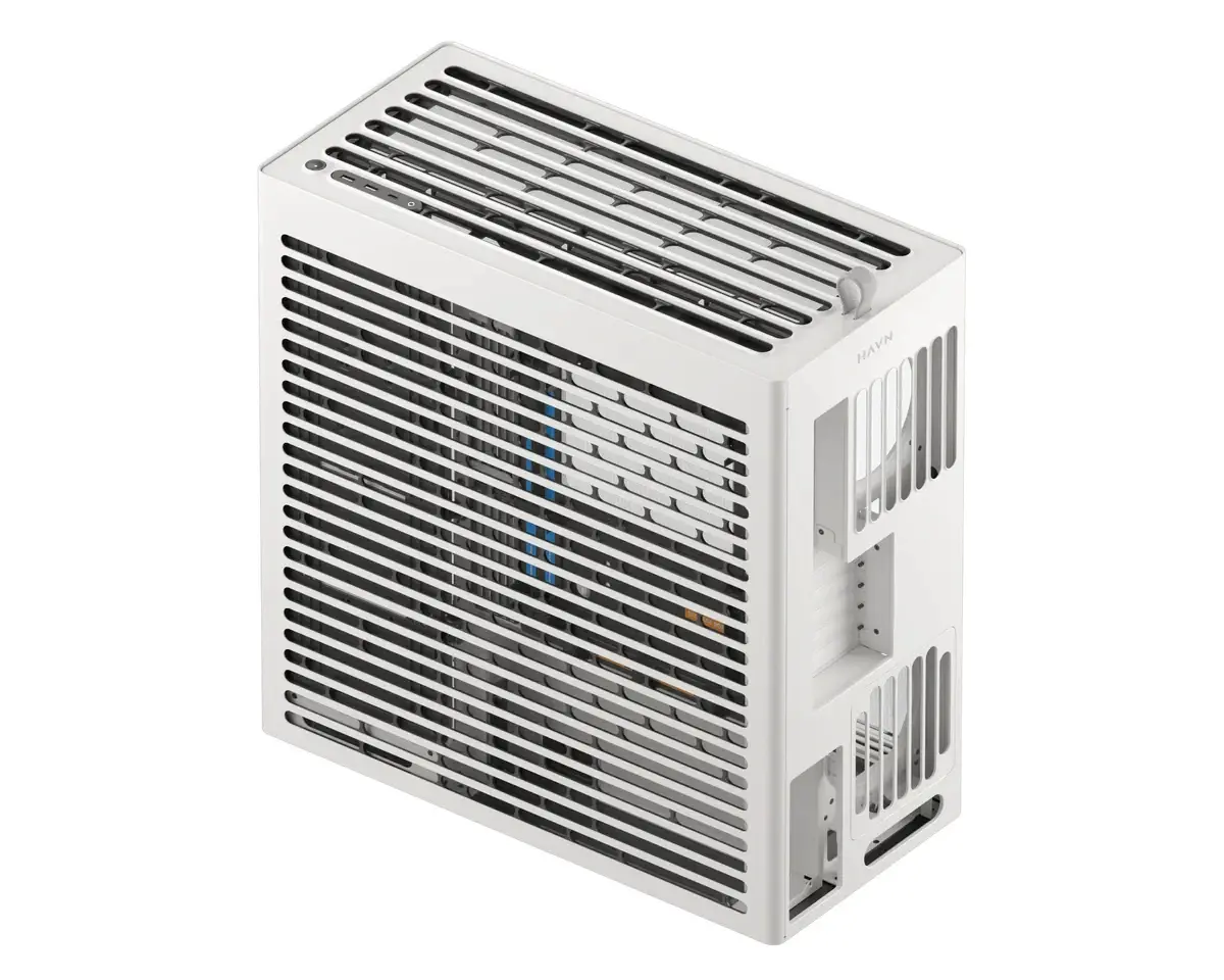 HAVN кутия Case E-ATX - HS 420 VGPU Edition White - PCIe Gen 5 riser included - image 5