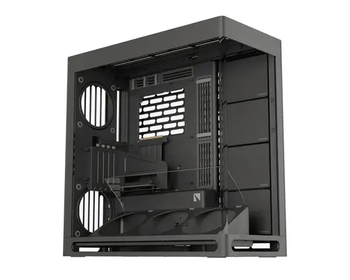 HAVN кутия Case E-ATX - HS 420 VGPU Edition Black - PCIe Gen 5 riser included - image 1