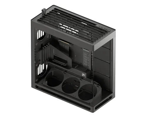 HAVN кутия Case E-ATX - HS 420 VGPU Edition Black - PCIe Gen 5 riser included - image 4