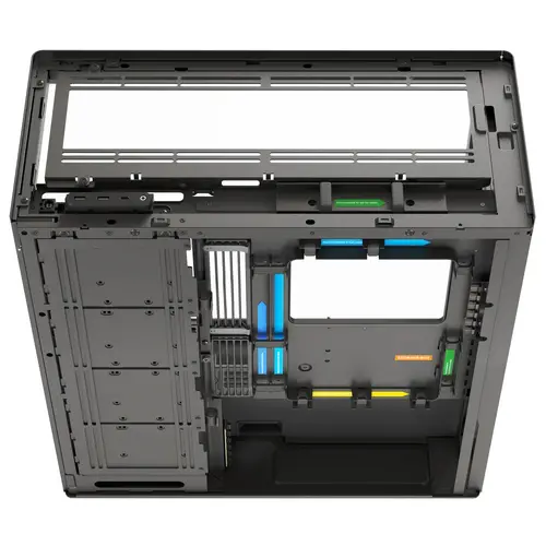HAVN κουτί Case E-ATX - HS 420 VGPU Edition Black - PCIe Gen 5 riser included - 7