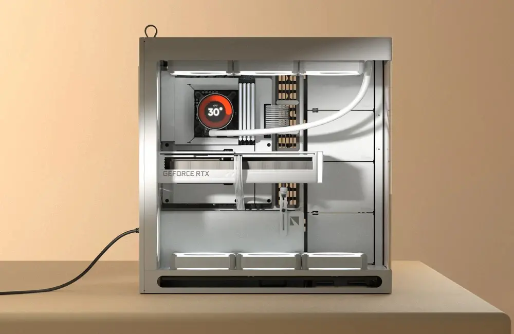 HAVN кутия Case E-ATX - HS 420 Base Edition White - image 13