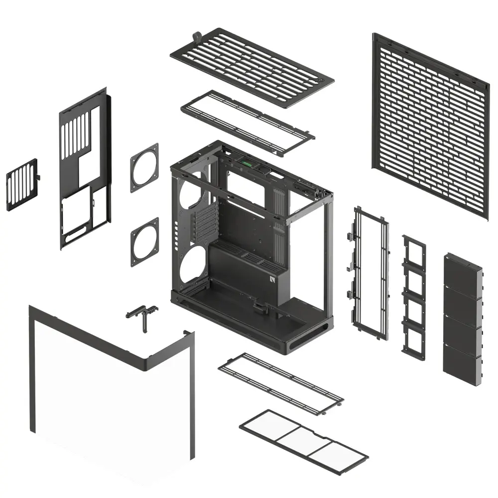 Carcasă HAVN E-ATX - HS 420 Base Edition alb - image 7