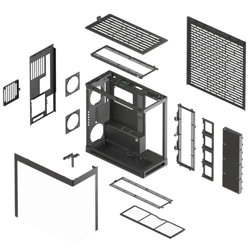 HAVN кутия Case E-ATX - HS 420 Base Edition White - image 7