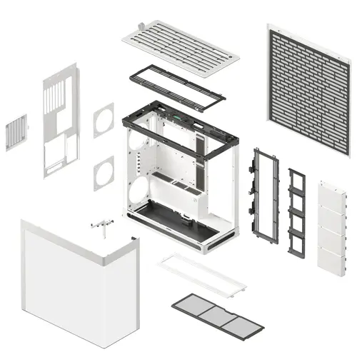 HAVN κουτί E-ATX - HS 420 Base Edition λευκό - 10