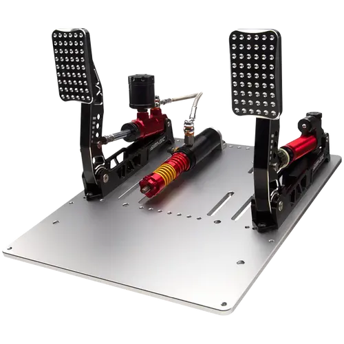 SIMAGIC Crimson Edition, Υδραυλικό σετ δύο πεντάλ, Loadcell 200kg, Standard Throttle Plate. S312 - 1