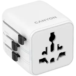 CANYON Travel Adapter OnTour One EU/UK/US/AUS White