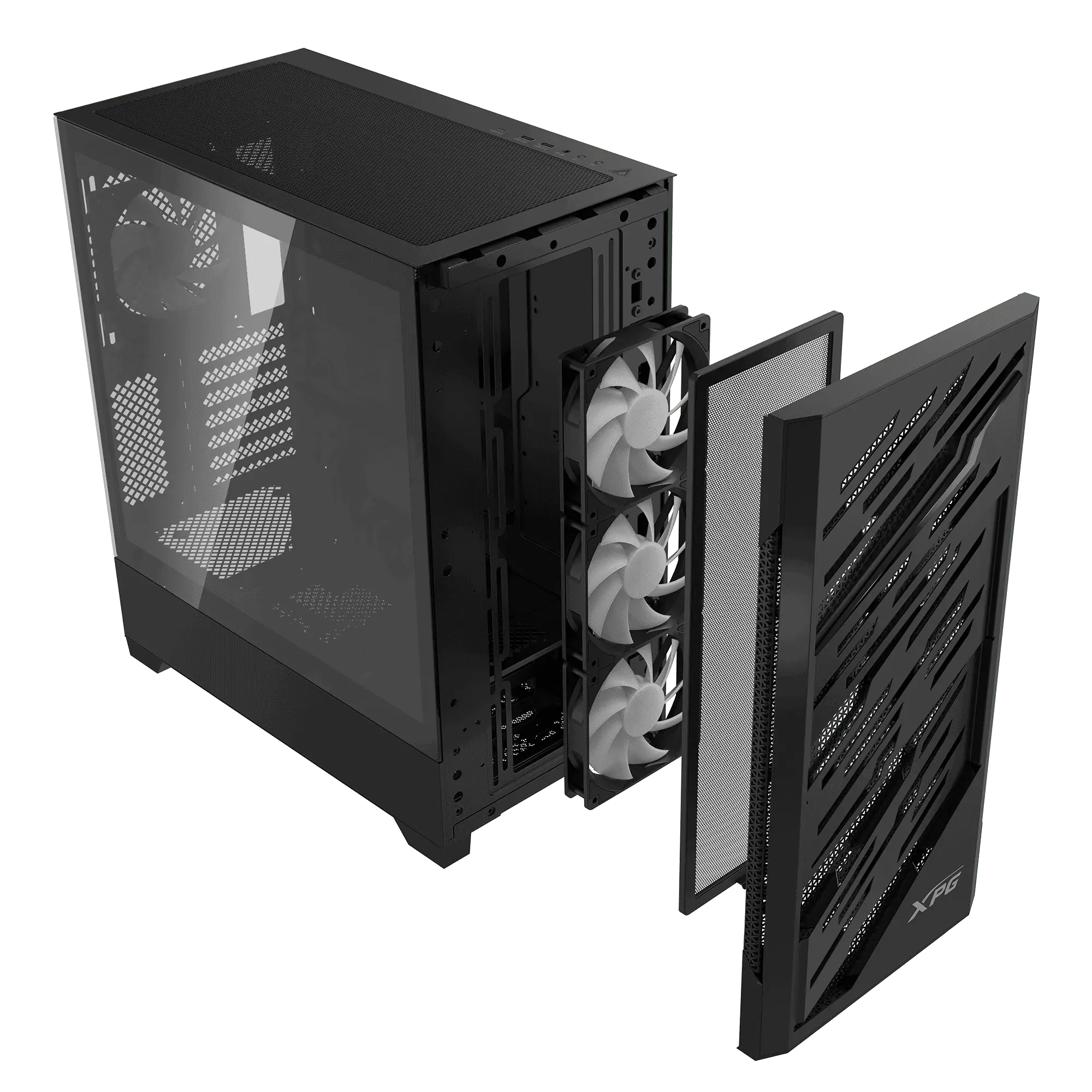 Кутия за компютър, ADATA XPG STARKER AIR BTF BLACK - image 6
