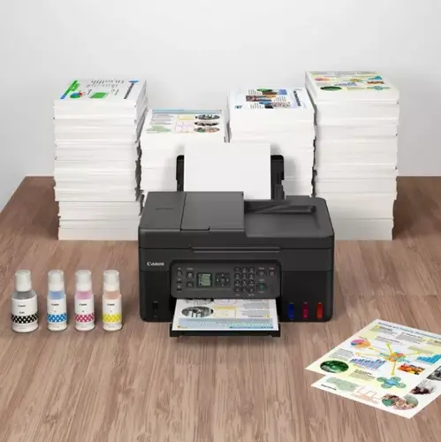 Мастилоструйно многофункционално устройство, Canon PIXMA G4470 All-In-One, Black + Canon GI-41 BK - image 10