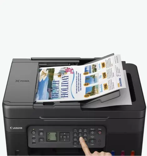 Мастилоструйно многофункционално устройство, Canon PIXMA G4470 All-In-One, Black + Canon GI-41 BK - image 8