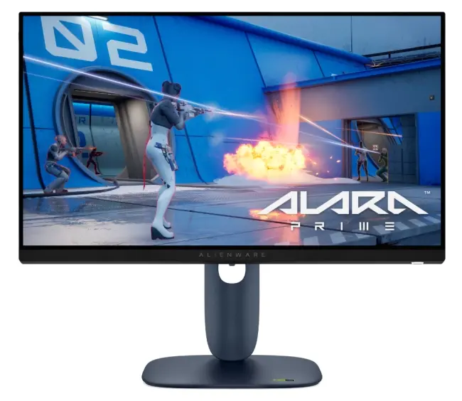 Монитор, Dell Alienware AW2525HM, 25" LED, IPS AG, Full HD ( 1920 x 1080 ), 0.05 ms GtG, AMD FreeSync, NVIDIA G-SYNC, 1000:1, 400 cd/m2, 320Hz, HDMI, DP, USB 5Gbps, USB-A, Height Adjustable, Pivot, Swivel, Tilt, Black - image 1