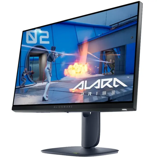 Монитор, Dell Alienware AW2525HM, 25" LED, IPS AG, Full HD ( 1920 x 1080 ), 0.05 ms GtG, AMD FreeSync, NVIDIA G-SYNC, 1000:1, 400 cd/m2, 320Hz, HDMI, DP, USB 5Gbps, USB-A, Height Adjustable, Pivot, Swivel, Tilt, Black - image 2