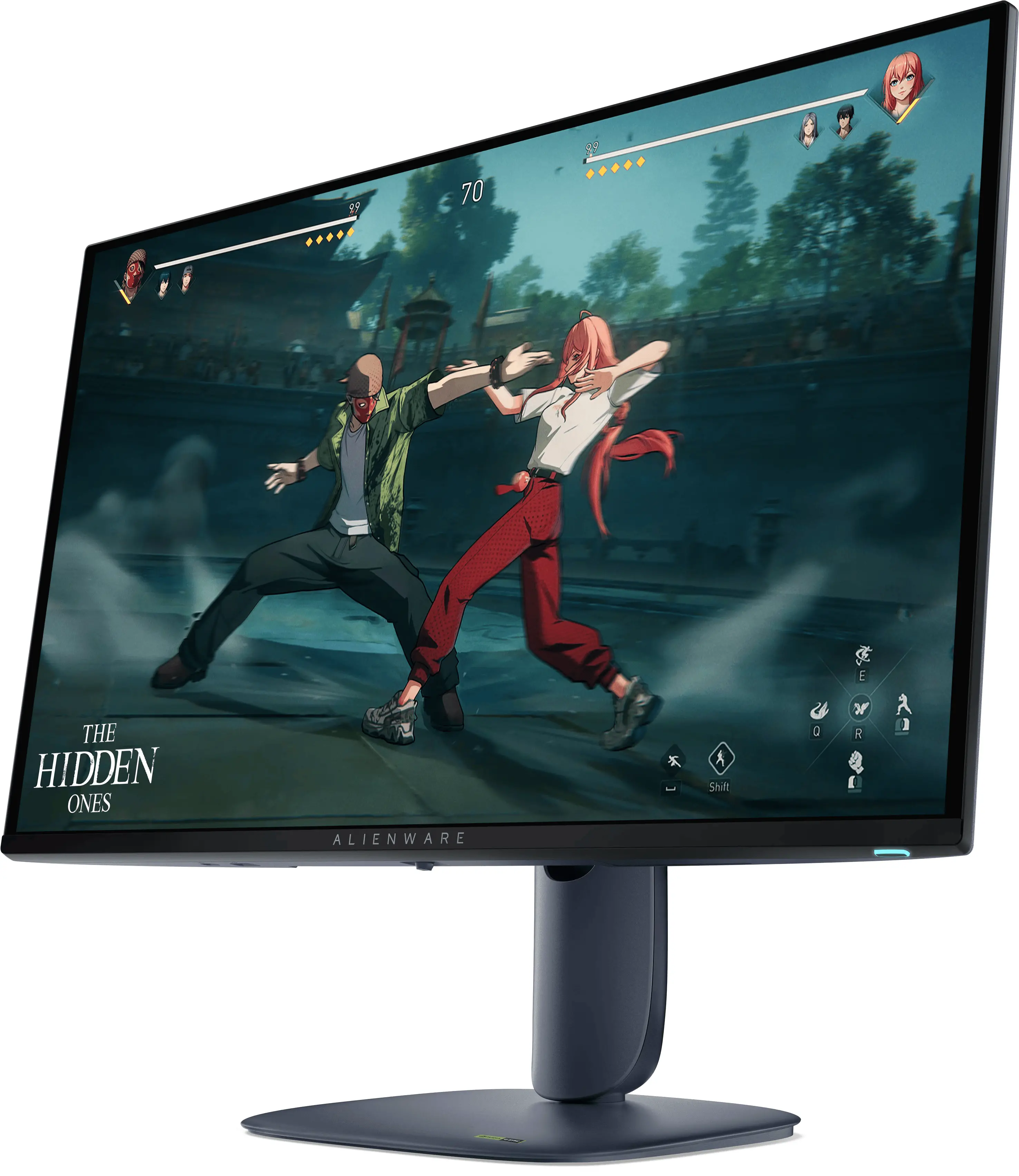 Монитор, Dell Alienware AW2725D, 27" LED , QD-OLED, WQHD 2560 x 1440, 95% DCI-P3, NVIDIA G-SYNC, AMD FreeSync, 280Hz, 0.3ms GtG, 1500000:1, 1000 cd/m2, HDMI, DP, USB C , Height Adjustable, Pivot, Swivel, Tilt, PIP, PBP, Black - image 1