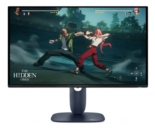 Монитор, Dell Alienware AW2725D, 27" LED , QD-OLED, WQHD 2560 x 1440, 95% DCI-P3, NVIDIA G-SYNC, AMD FreeSync, 280Hz, 0.3ms GtG, 1500000:1, 1000 cd/m2, HDMI, DP, USB C , Height Adjustable, Pivot, Swivel, Tilt, PIP, PBP, Black - image 1