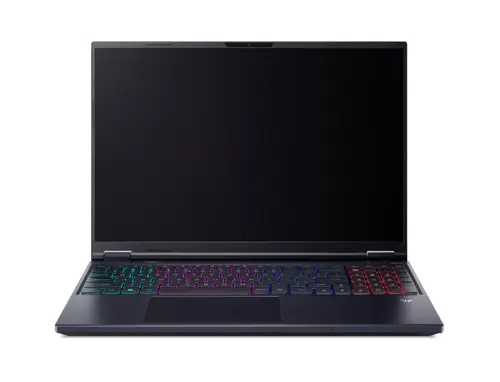 Лаптоп, Acer Predator PHN16-73-903, Intel Core Ultra 9 275HX (up to 5.40GHz, 36MB), 16" WQXGA (2560x1600) IPS 240Hz, 16GB DDR5 6400MHz (1 slot free), 1024GB SSD, RTX 5070 8GB GDDR7,AI TOPs 798, WiFi 6E,MicroSD,FHD IR Cam, BT 5.3, no OS, Black
