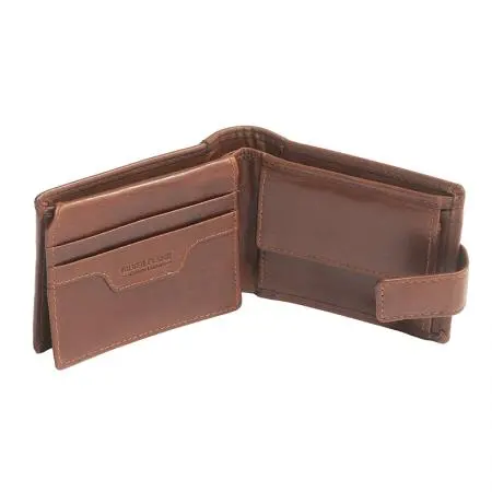 Мъжки кафяв портфейл Auto Set с лого на Subaru - image 3