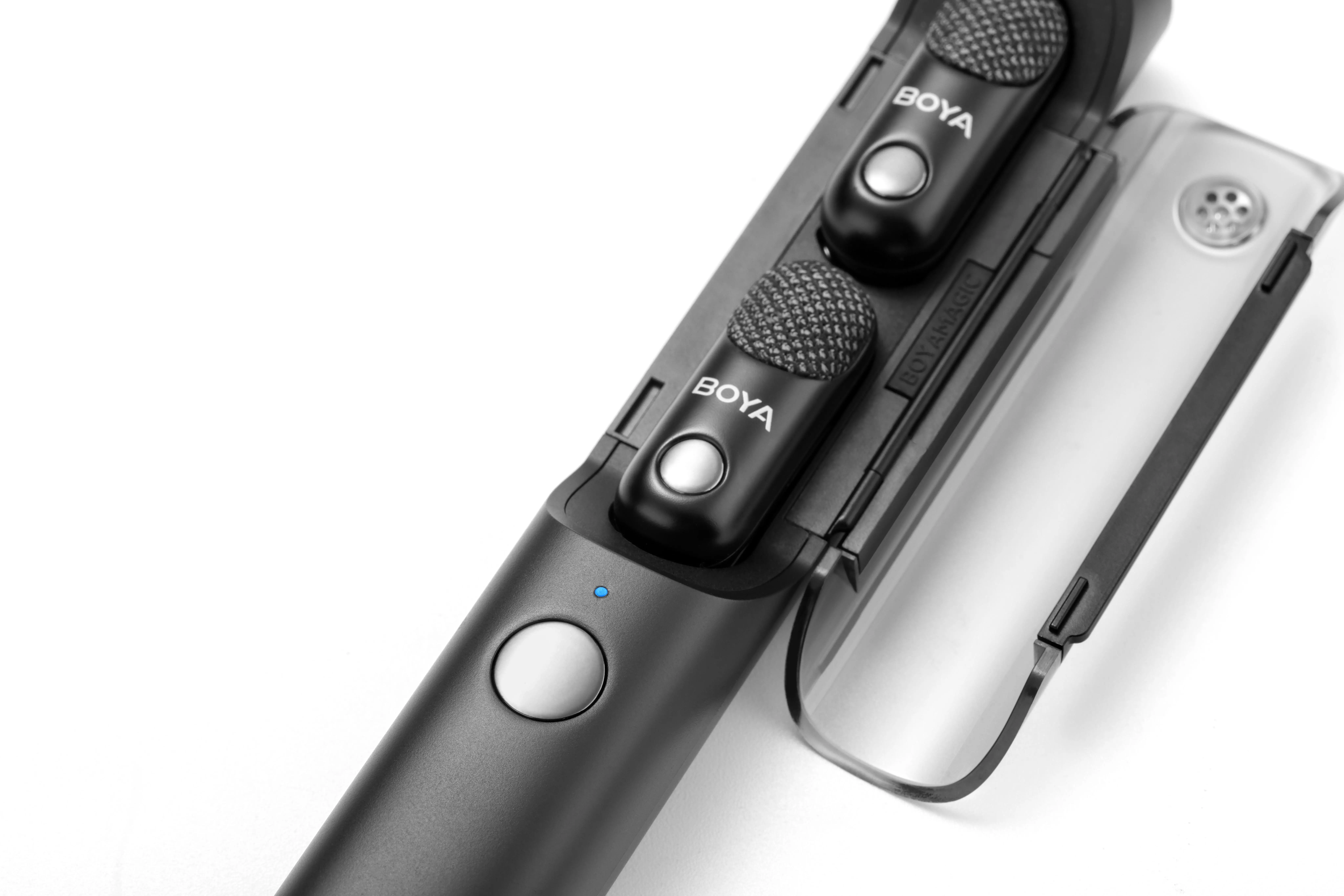 Безжична система микрофони All-in-One BOYA MAGIC 02 - Lightning + USB-C - image 6