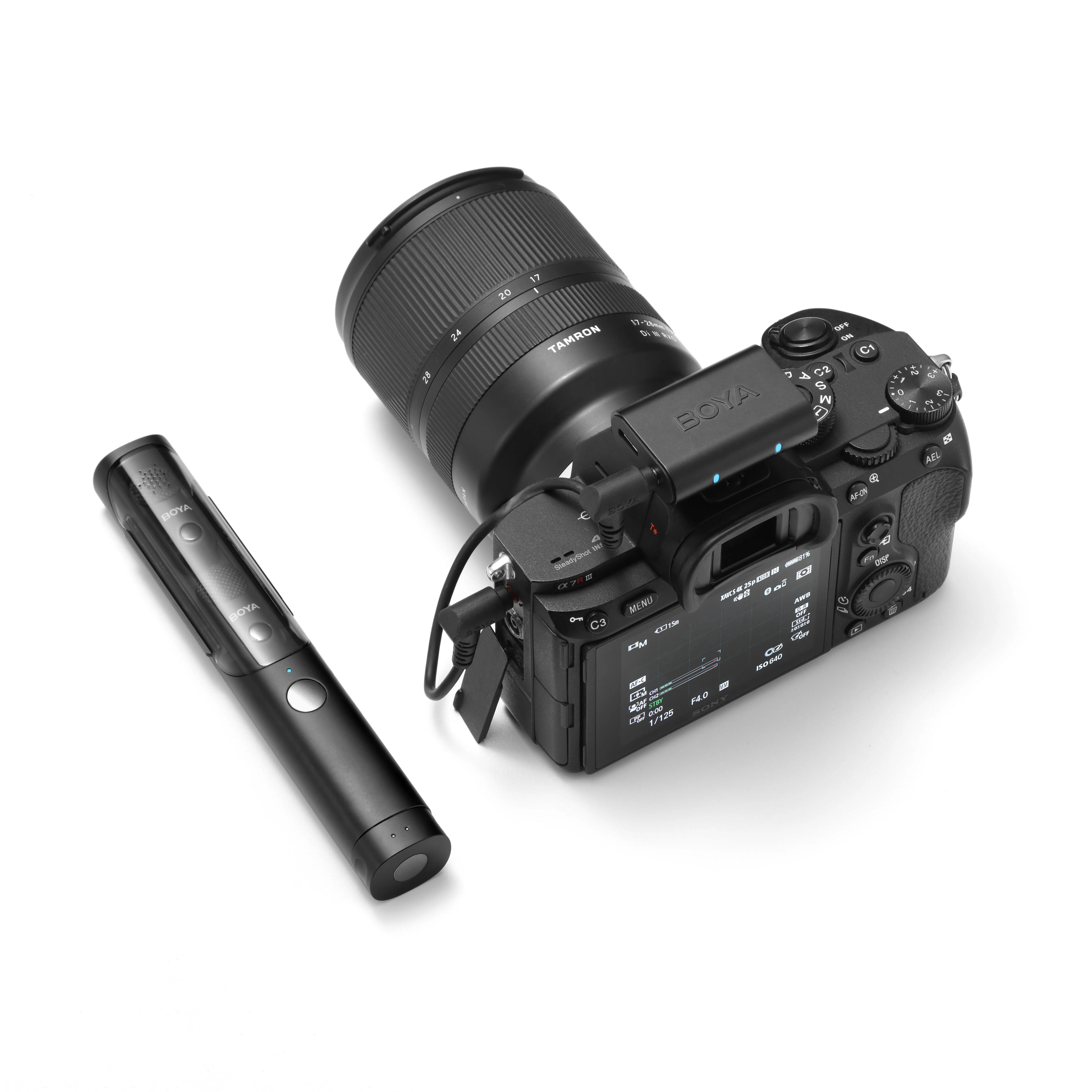 Безжична система микрофони All-in-One BOYA MAGIC 03 - USB-C - image 11