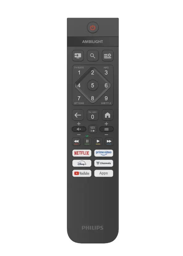Телевизор, Philips 43PUS8010/12, 43" 4K UHD LED, 3840x2160p, 60Hz, DVB-T/T2/T2-HD/C/S/S2, 60Hz, Ambilight 3, Pixel Precise UHD, HDR+, Titan OS, Dolby Atmos & DTS:X, 3*HDMI, 2*USB, VRR, 802.11ac, BT 5.2, 20W RMS, Black - image 2