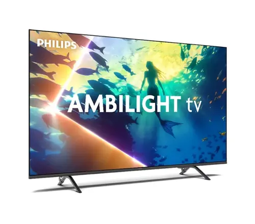 Телевизор, Philips 65PUS8010/12, 65" 4K UHD LED, 3840x2160p, DVB-T/T2/T2-HD/C/S/S2, 60Hz, Ambilight 3, Pixel Precise UHD, HDR+, Titan OS, Dolby Atmos & DTS:X, 3*HDMI, 2*USB, VRR, 802.11ac, BT 5.2, 20W RMS, Black - image 1