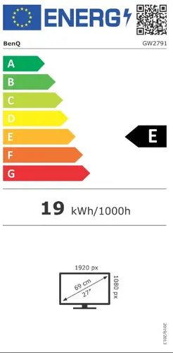 Монитор, BenQ GW2791, 27" 1080p FHD 100Hz Eye-Care Monitor, 27W WORK &  ENTERTAINMENT DISPLAY GW2791 BLACK - image 9